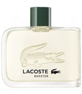 Lacoste Booster Eau De Toilette Spray 125ml in a sleek bottle, showcasing fresh and vibrant fragrance design.
