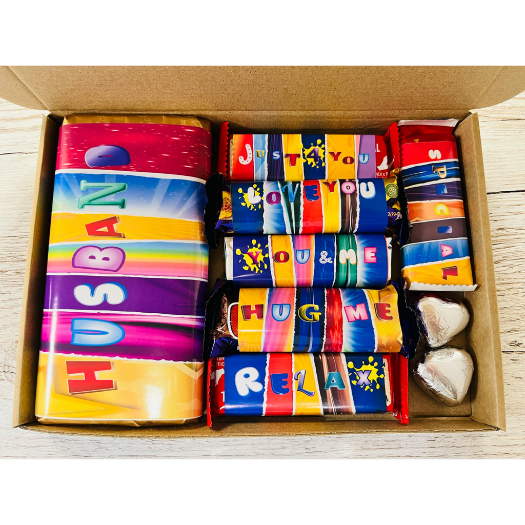 Valentine's Novelty Chocolate Gift Box - Husband