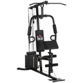 Multifunction home gym machine by ActiveGear featuring a 45kg weight stack for full body workouts.