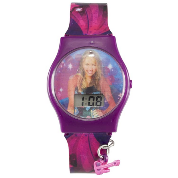 Hannah Montana Childrens Girls Digital dial Changing Image Watch ZR24775 - CLEARANCE NEEDS RE-BATTERY