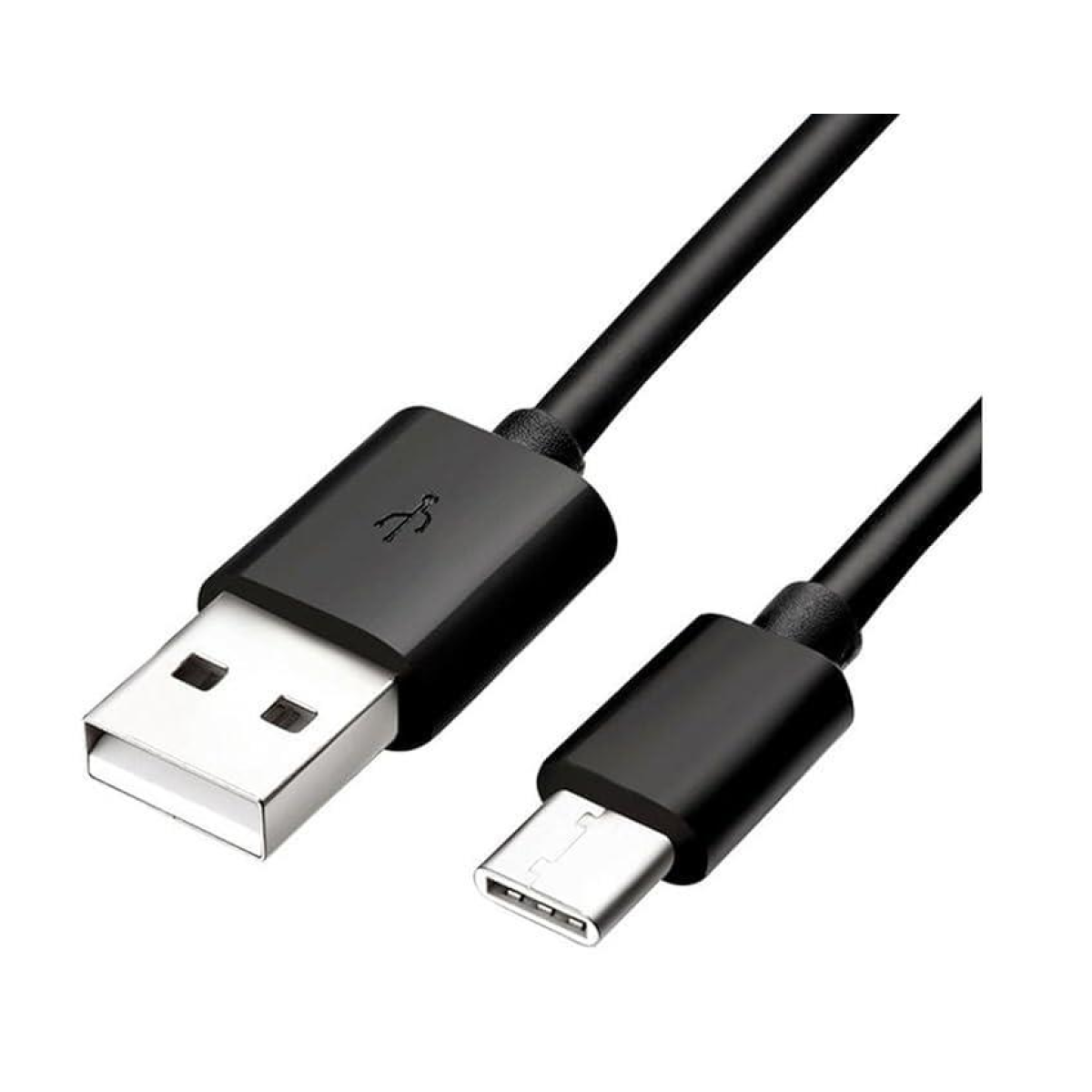 Woox MX0003 USB to Type C PVC Data Cable, 18W, 3.3ft 1m, Black