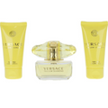 Versace Yellow Diamond Gift Set (Eau De Toilette Spray 50ml  Shower Gel 50ml  Body Lotion 50ml)