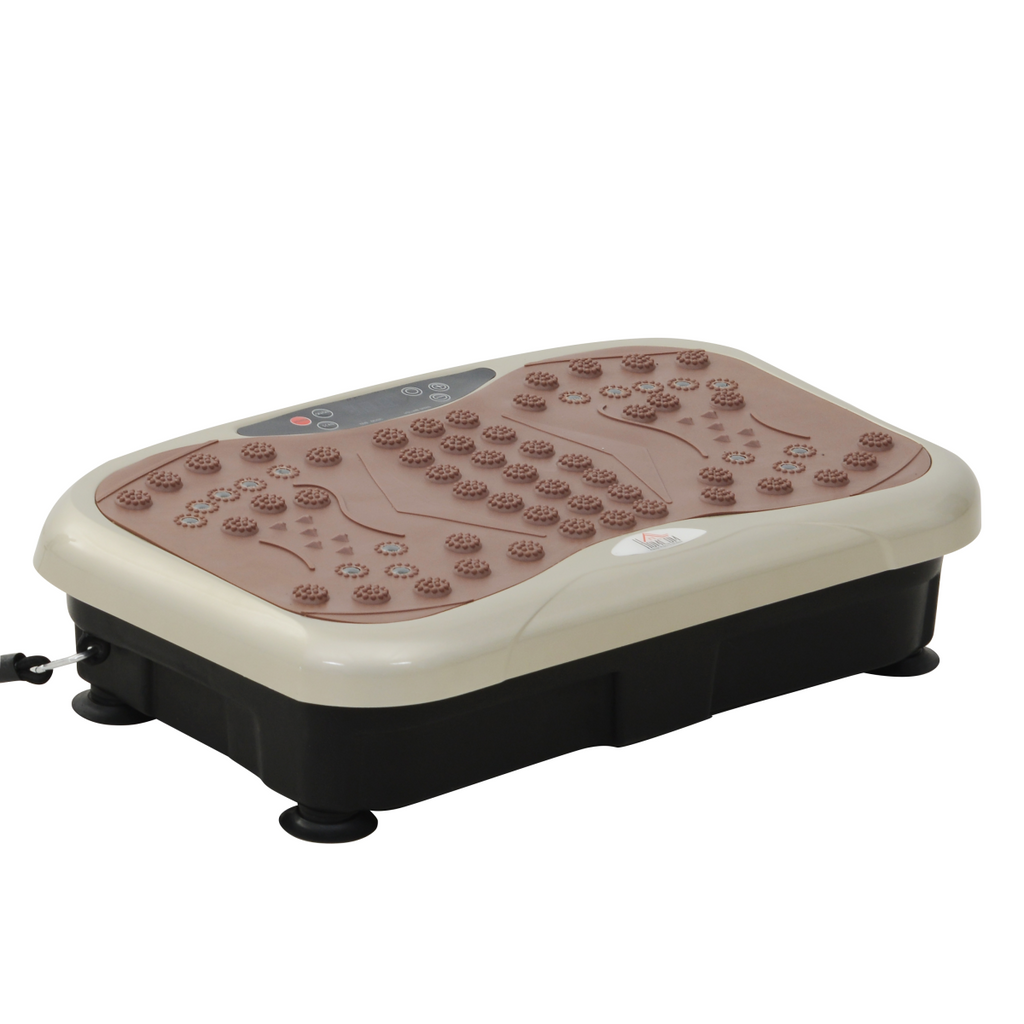 Vibration plate machine for fitness body shaping and slimming, designed for home gym use from ActiveGear.