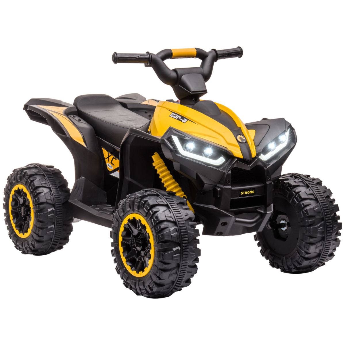 HOMCOM 12V Electric Quad Bikes for Kids Ride On Car ATV Toy for 3-5 Years