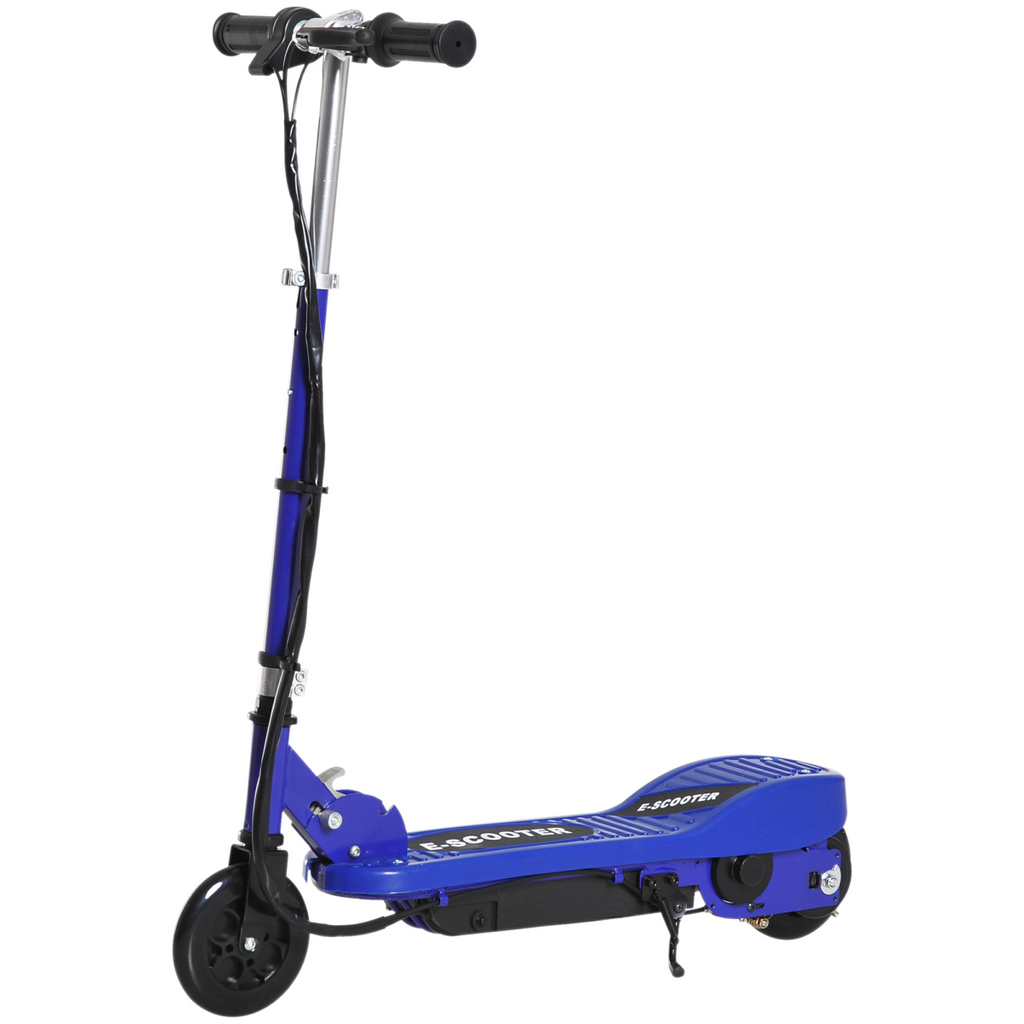 Folding electric scooter for kids ages 7-14, features 12V battery and max speed of 12km/h, by FunZone.