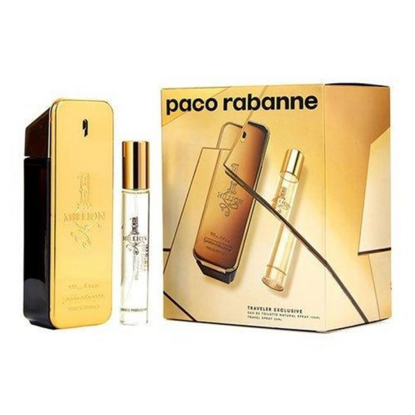 Paco Rabanne 1 Million Gift Set (Eau De Toilette 100ml  Eau De Toilette 20ml)