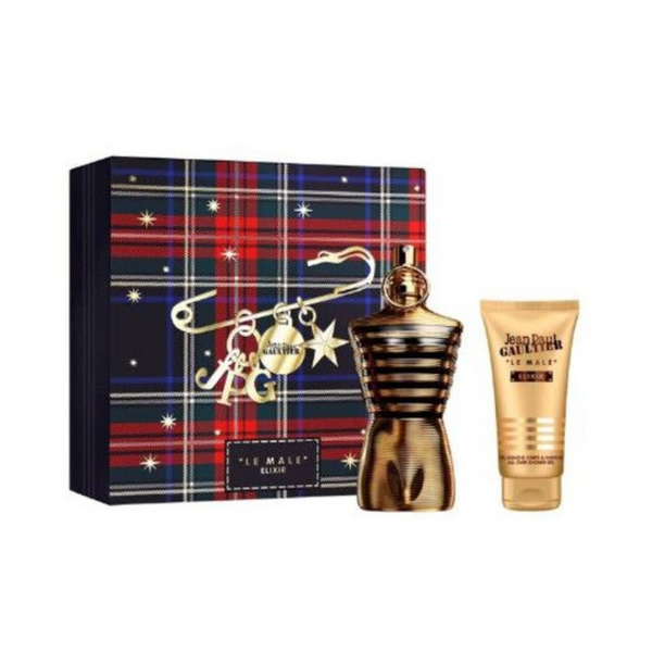 Jean Paul Gaultier Le Male Elixir Gift Set (Parfum Spray 125ml  Shower Gel 75ml)