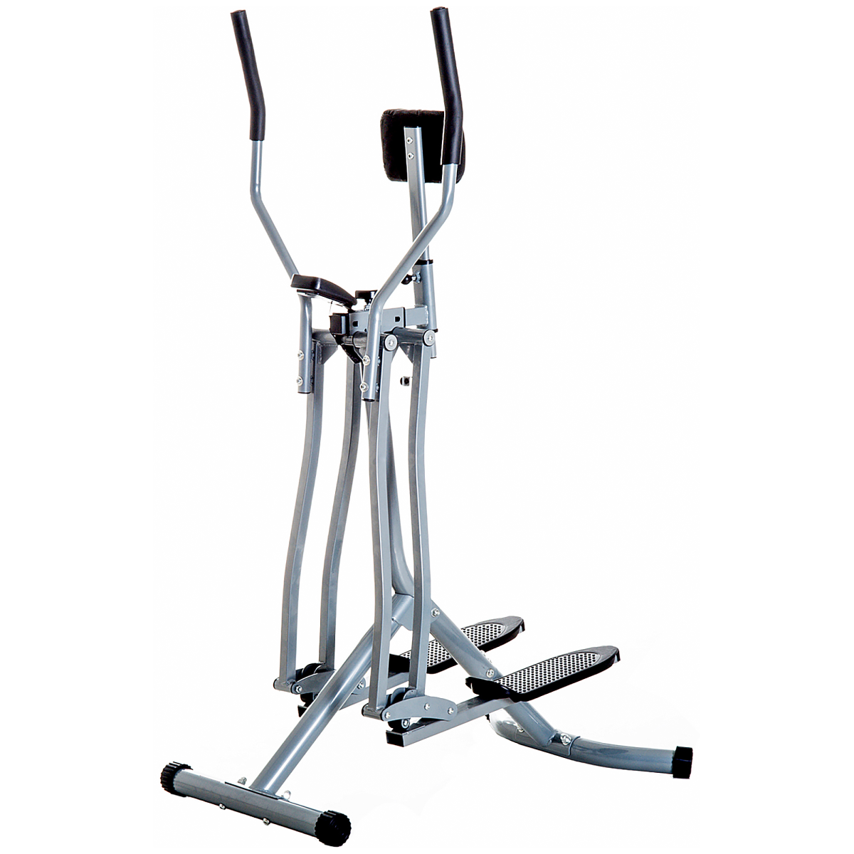 Air Walker Glider Cross Trainer Fitness Machine with LCD display for home gym use, showcasing its sleek design and functionality.