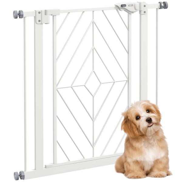 Pressure Fit Safety Gate w/ Auto Closing Door, Double Locking, Openings 74 - 80cm - AKGOmniShop