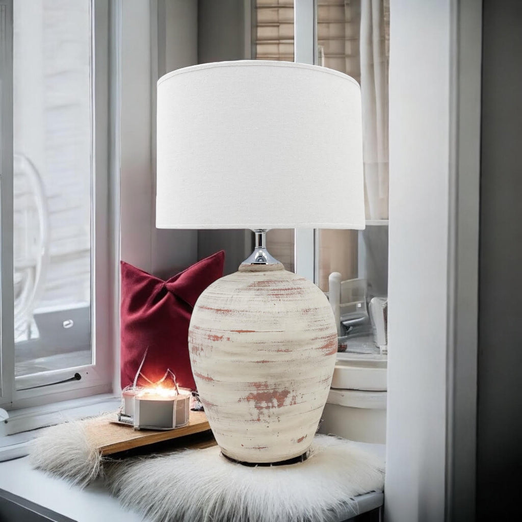 Table Lamp 61x27x27cm with Shade - Traditional Standard Design - AKGOmniShop