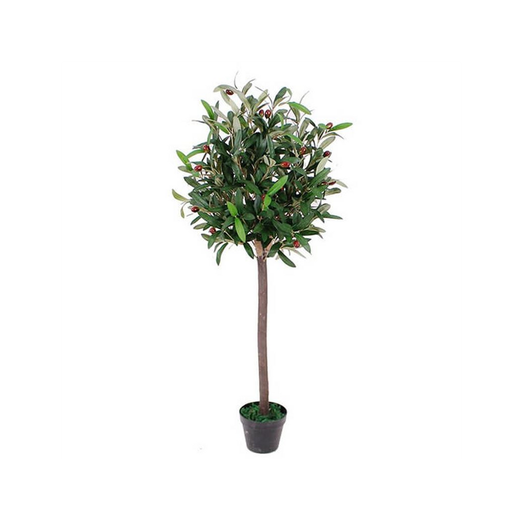 90cm Artificial Olive Bay Topiary Tree – Realistic Outdoor Garden Decor