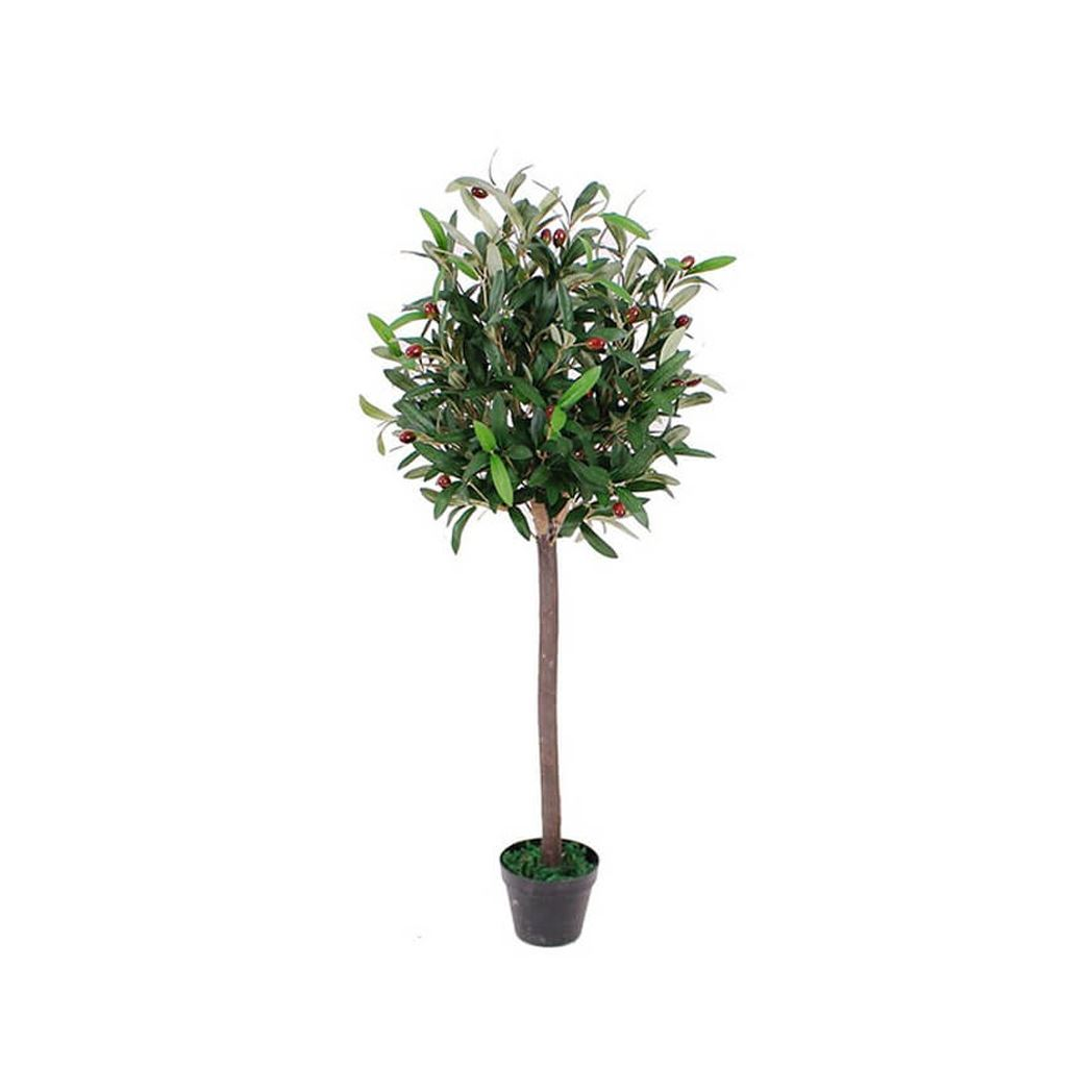 90cm Artificial Olive Bay Topiary Tree – Realistic Outdoor Garden Decor