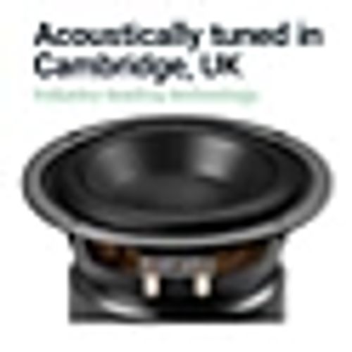 Compact Soundbar 2.1 with Built-In Subwoofer - 50W Audio Power