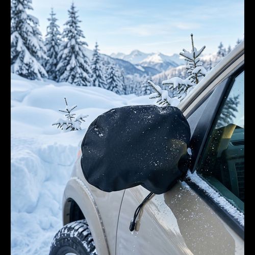 Set of 2 Car Side Mirror Winter Covers