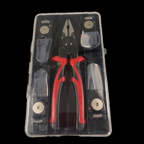 5-Head 5-in-1 Pliers: Interchangeable Heads for Wire & Metalwork